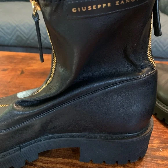 Giuseppe Zanotti leather ankle boots - Picture 3 of 6